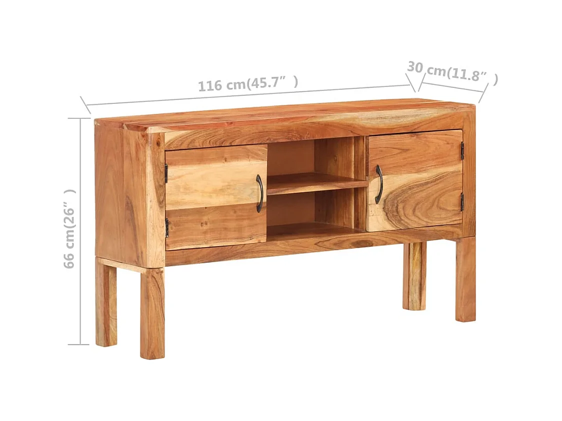 bahut commode armoire bois marron 116 x 30 x 66 cm 02_0029528