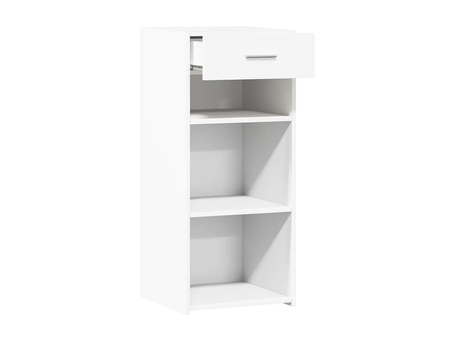 Credenza buffet cassettiera mobile contenitore organizer cucina soggiorno soggiorno 40 x 42,5 x 93 cm derivati ​​del legno bianco 02_0030310