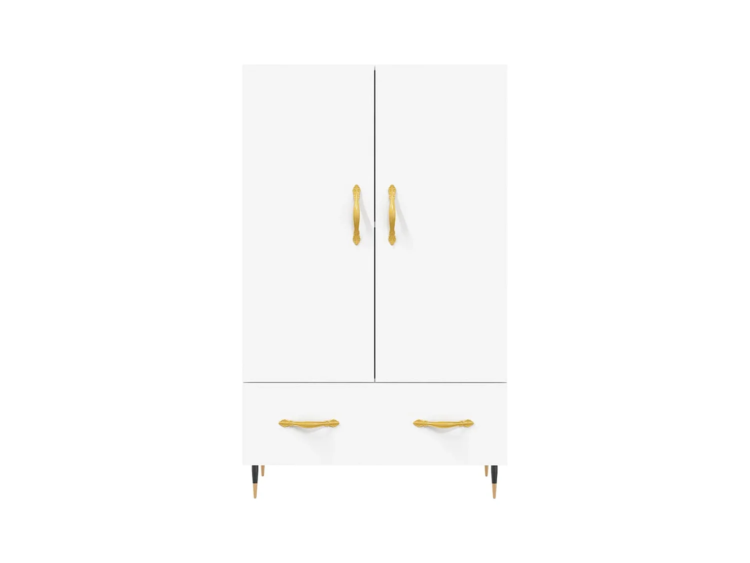 bahut commode armoire bois blanche 69.5 x 31 x 115 cm 02_0032501