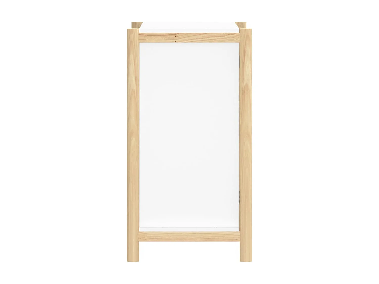 Aparador cómoda cómoda mueble mueble de almacenaje organizador cocina salón salón 62 x 38 x 70 cm madera contrachapada blanco 02_0030378