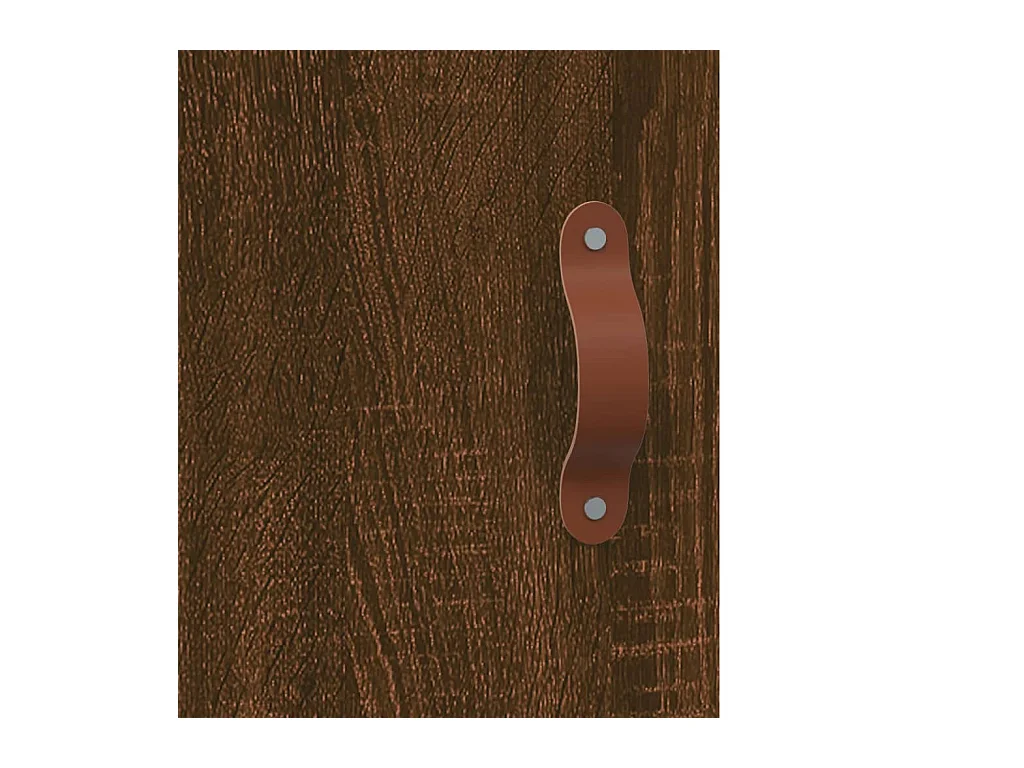 Aparador buffet cómoda armario unidad de almacenamiento organizador cocina salón salón 100 x 36 x 60 cm madera contrachapada marrón 02_0031154