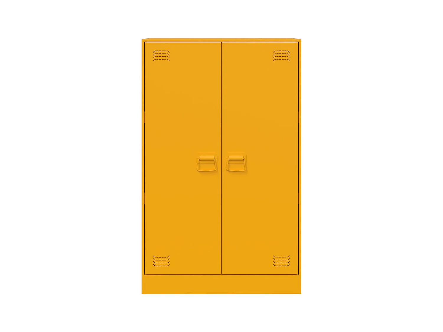 bahut commode armoire jaune 67 x 39 x 107 cm 02_0035696