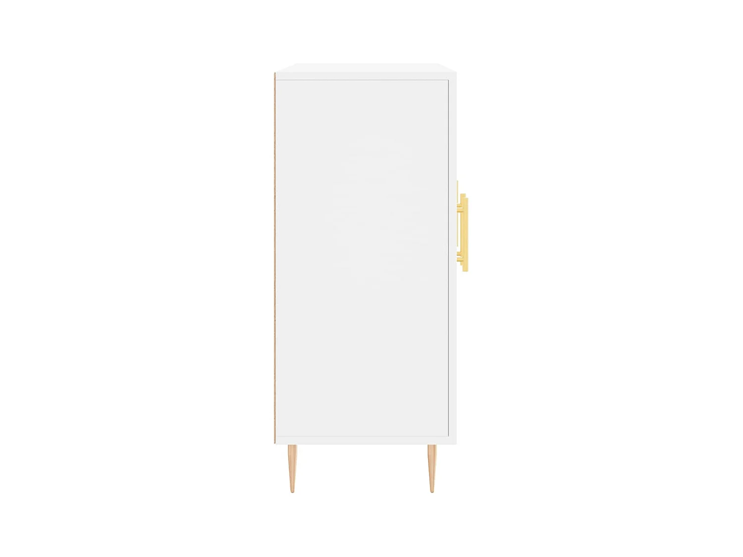 Credenza cassettiera cassettiera mobile contenitore organizer cucina soggiorno soggiorno 90 x 34 x 80 cm derivati ​​del legno bianco 02_0030532