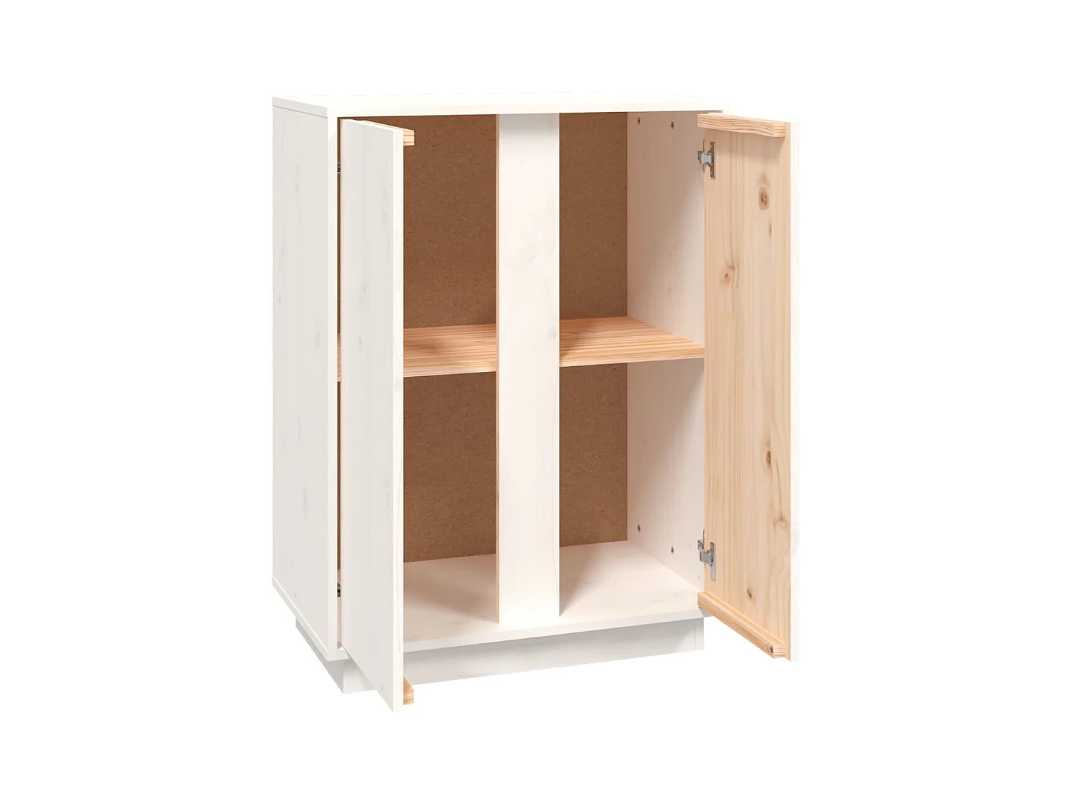 bahut commode armoire bois blanche 60 x 35 x 80 cm 02_0030373