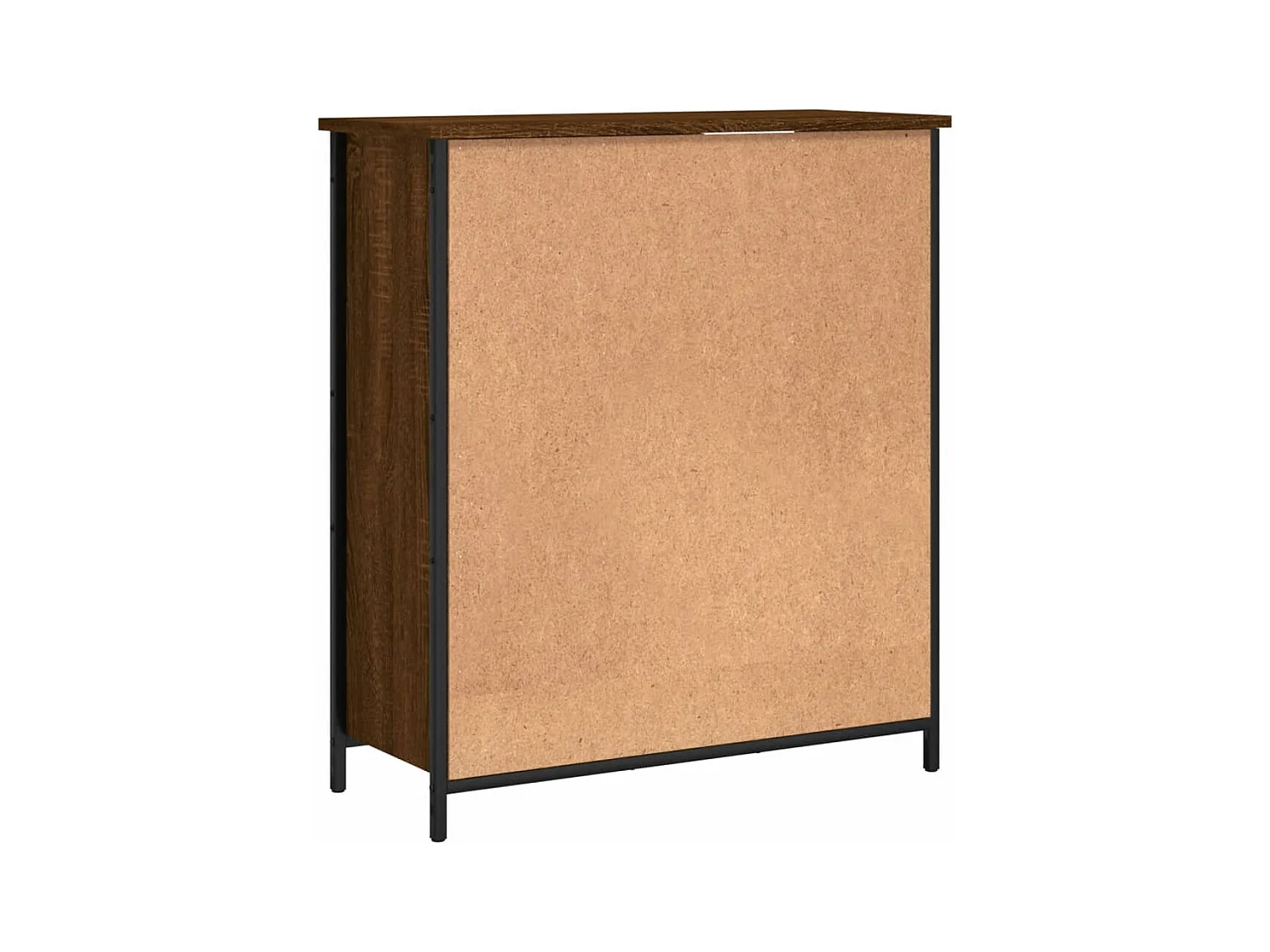 Credenza buffet cassettiera mobile contenitore organizer cucina soggiorno soggiorno 70 x 30 x 80 cm derivati ​​del legno marrone 02_0031395