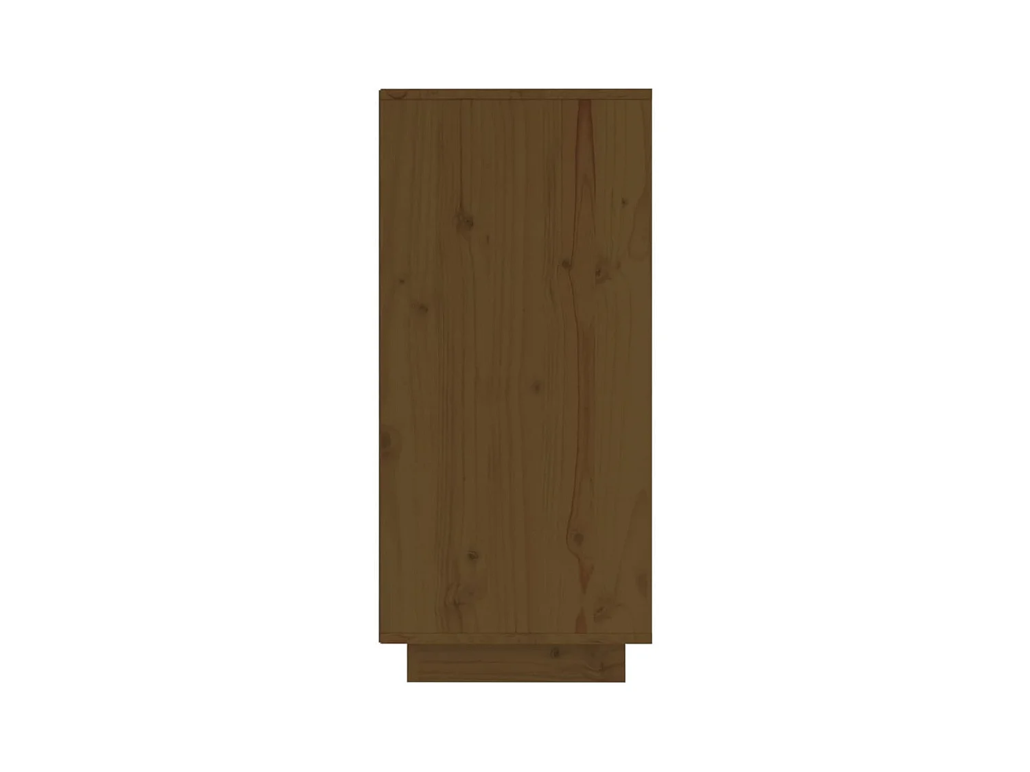 Credenza buffet cassettiera mobile contenitore organizer cucina soggiorno soggiorno 60 x 34 x 75 cm legno di pino massiccio marrone 02_0035750