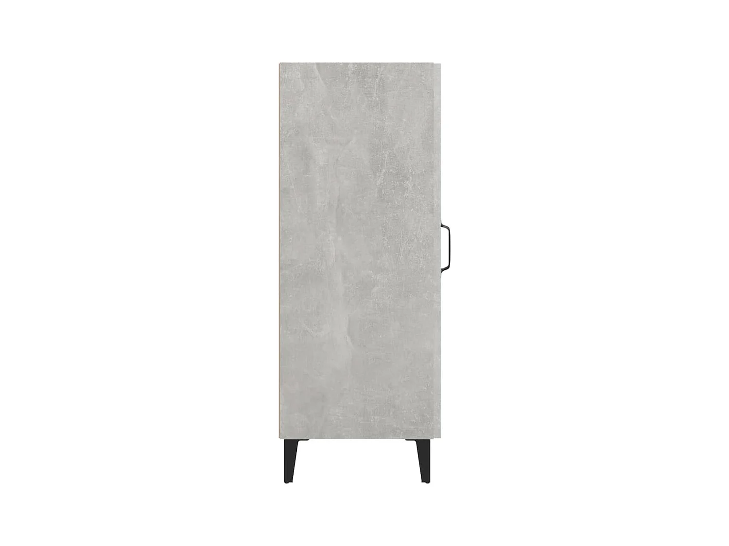 Credenza buffet cassettiera mobile contenitore organizer cucina soggiorno soggiorno 34,5 x 34 x 90 cm derivati ​​del legno grigio 02_0031894