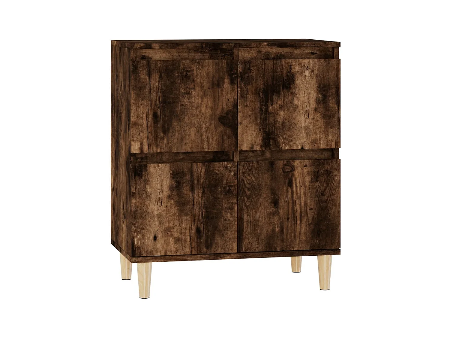 Credenza buffet cassettiera mobile contenitore organizer cucina soggiorno soggiorno 60 x 35 x 70 cm derivati ​​del legno marrone 02_0030976