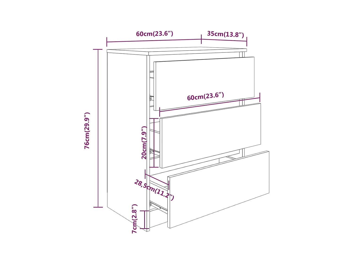 bahut commode armoire bois marron 60 x 35 x 76 cm 02_0031991