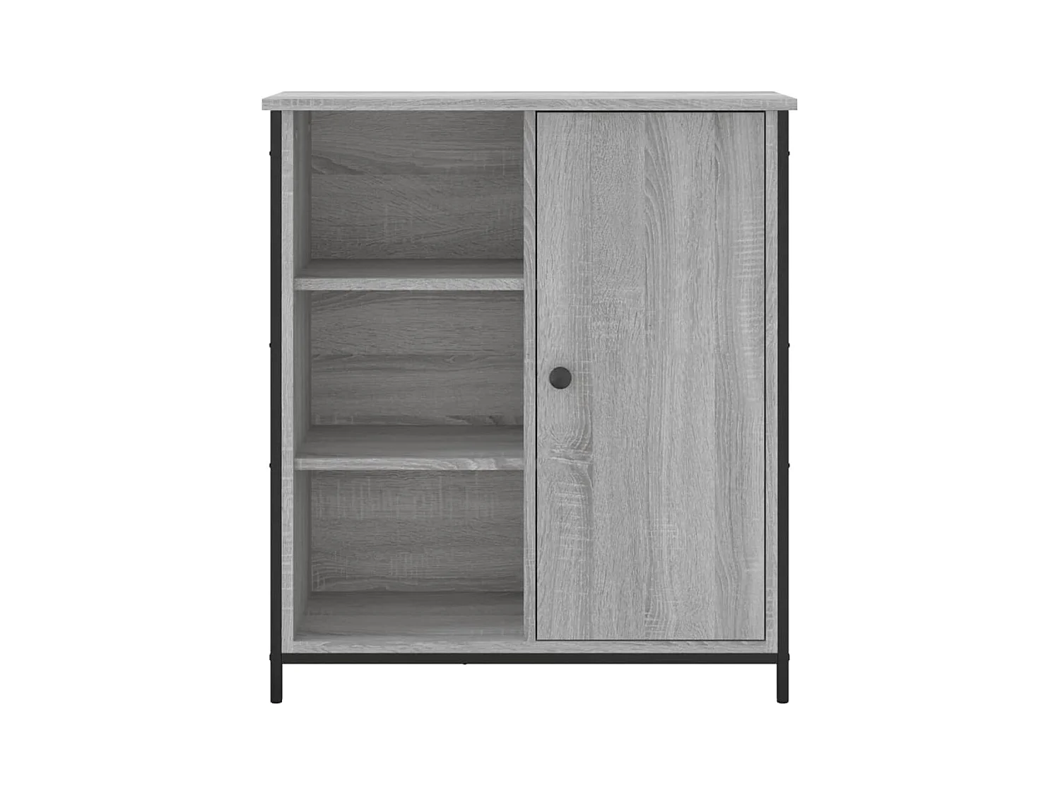 Credenza buffet cassettiera mobile contenitore organizer cucina soggiorno salonsonoma 70 x 30 x 80 cm pannelli compositi grigio 02_0036500
