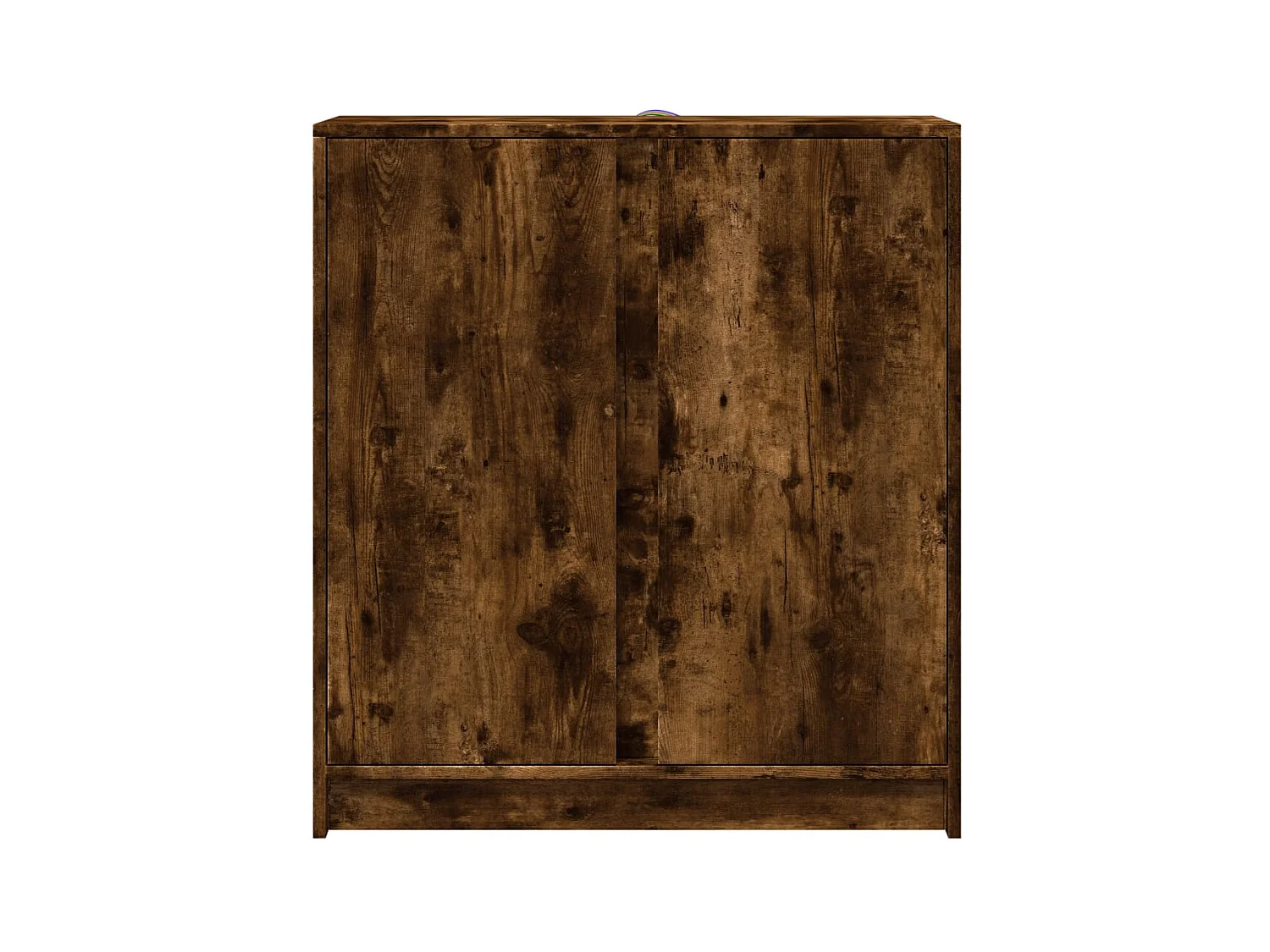 Aparador cómoda cómoda armario mueble organizador cocina salón salón con LED 77 x 34 x 85 cm madera contrachapada marrón 02_0029784