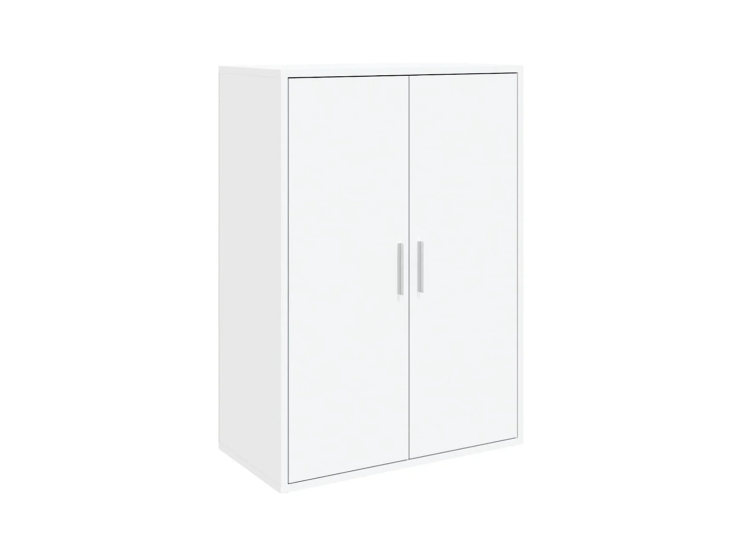 Aparador cómoda cómoda mueble mueble de almacenaje organizador cocina salón salón 60 x 31 x 84 cm madera contrachapada blanco 02_0030345