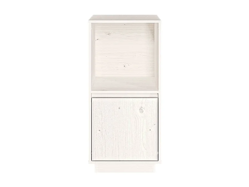 Buffet aparador cômoda armário organizador unidade cozinha sala sala 38 x 35 x 80 cm madeira maciça de pinho branco 02_0030292