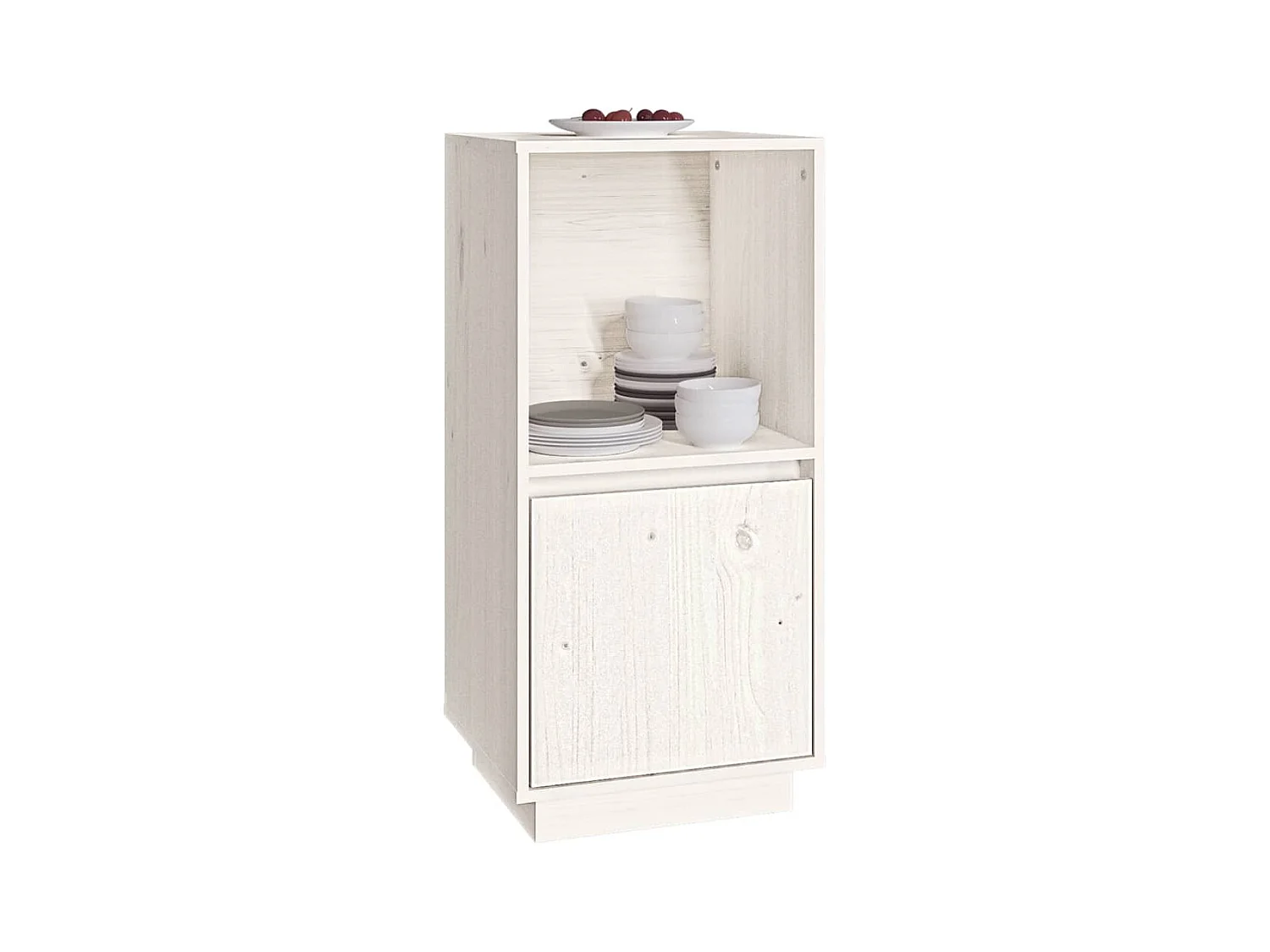 bahut commode armoire bois blanche 38 x 35 x 80 cm 02_0030292