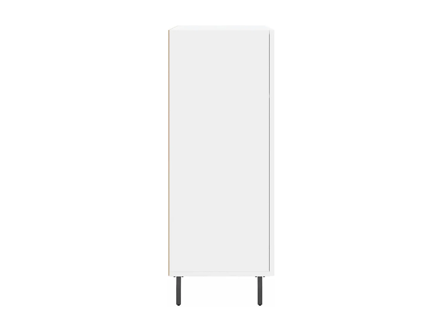 Credenza buffet cassettiera mobile contenitore organizer cucina soggiorno soggiorno 69,5 x 34 x 90 cm derivati ​​del legno bianco 02_0030477