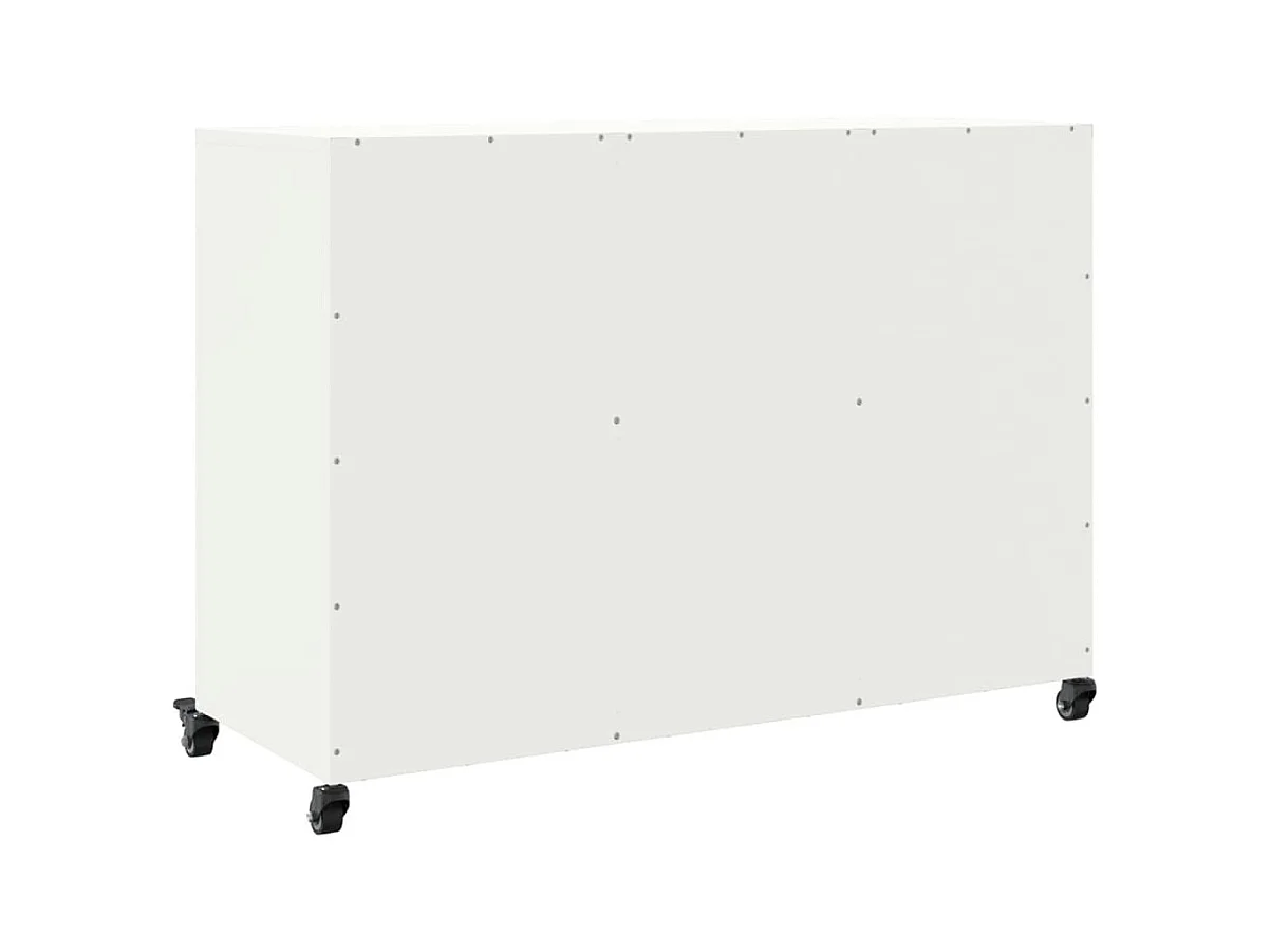 bahut commode armoire blanche 100.5 x 39 x 72 cm 02_0030145