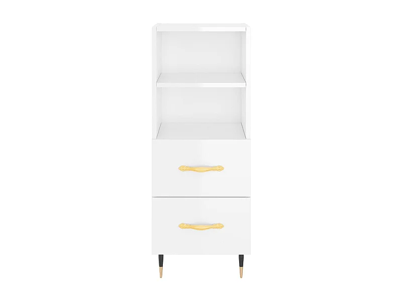 bahut commode armoire bois blanche 34.5 x 34 x 90 cm 02_0030603