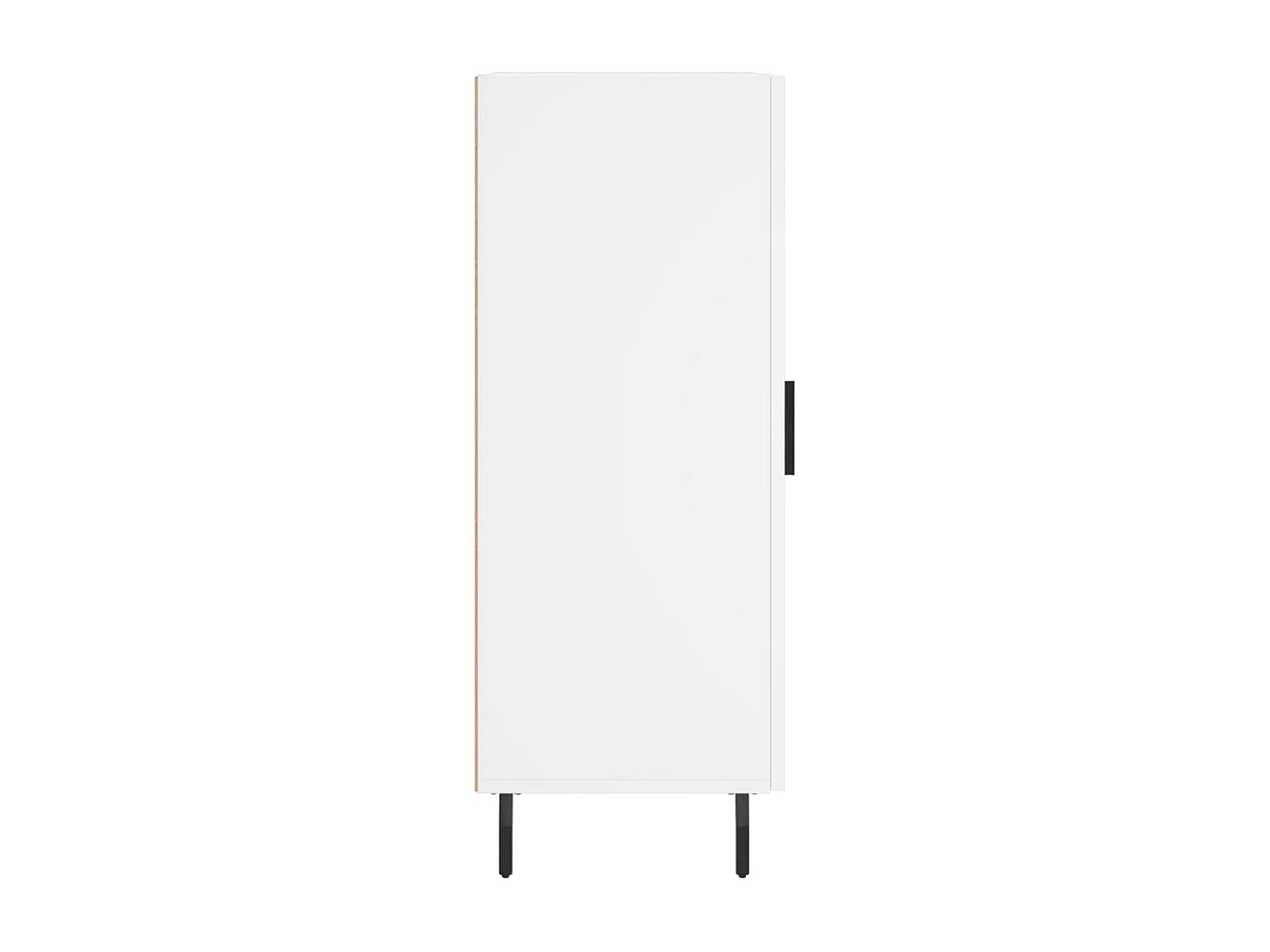 Aparador cómoda cómoda armario mueble organizador cocina salón salón 34,5 x 34 x 90 cm madera contrachapada blanco 02_0030262