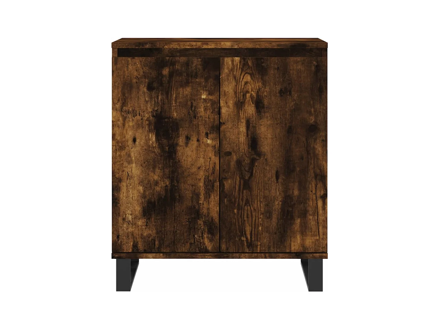 Aparador buffet cómoda armario unidad de almacenamiento organizador cocina salón salón 60 x 35 x 70 cm madera contrachapada marrón 02_0030983