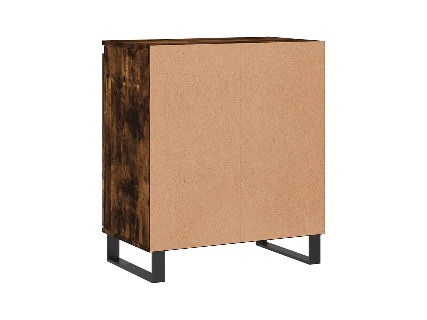 Aparador buffet cómoda armario unidad de almacenamiento organizador cocina salón salón 60 x 35 x 70 cm madera contrachapada marrón 02_0030983