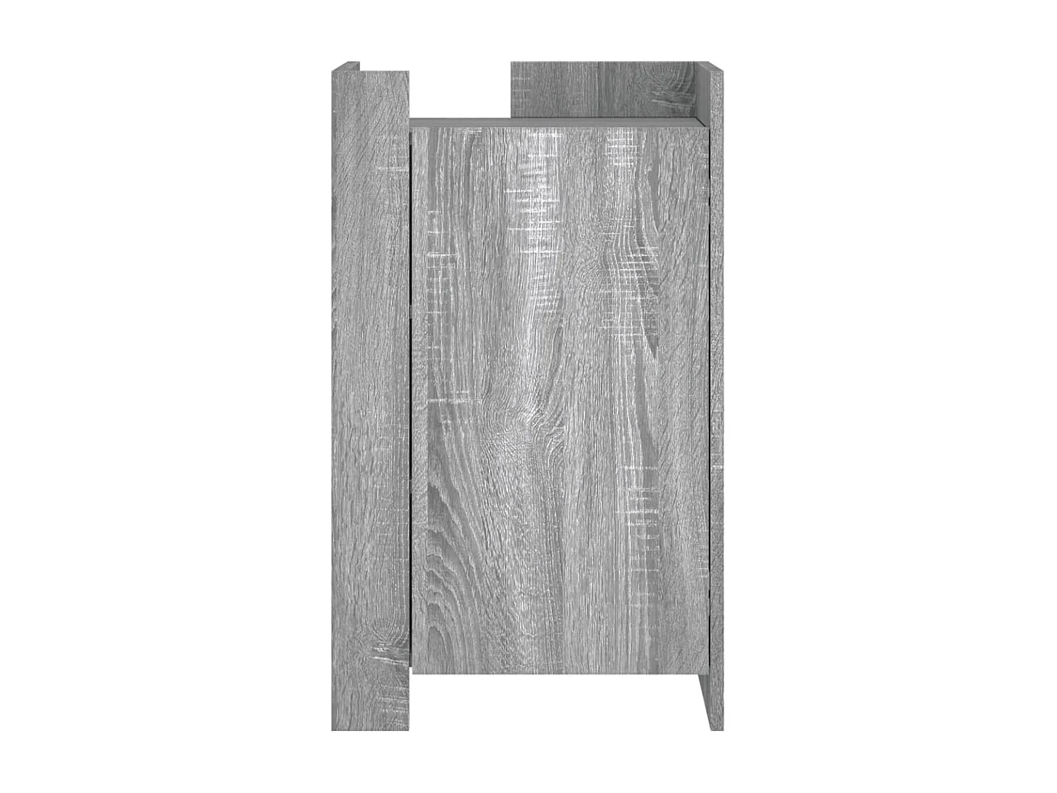 Aparador buffet cômoda armário organizador cozinha sala sala Sonoma 45 x 35 x 75 cm madeira trabalhada cinza 02_0036366