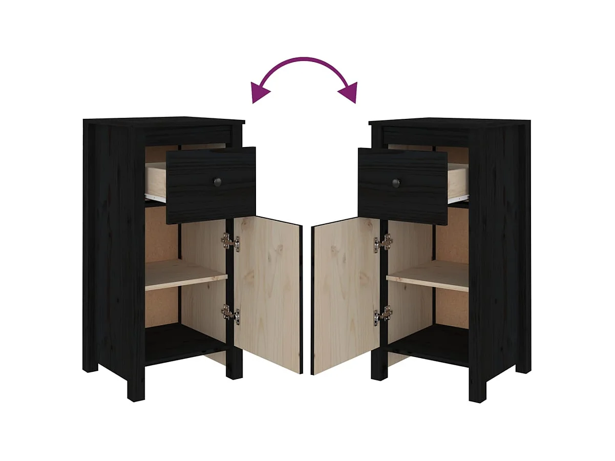 bahut commode armoire bois marron 40 x 35 x 80 cm 02_0035939