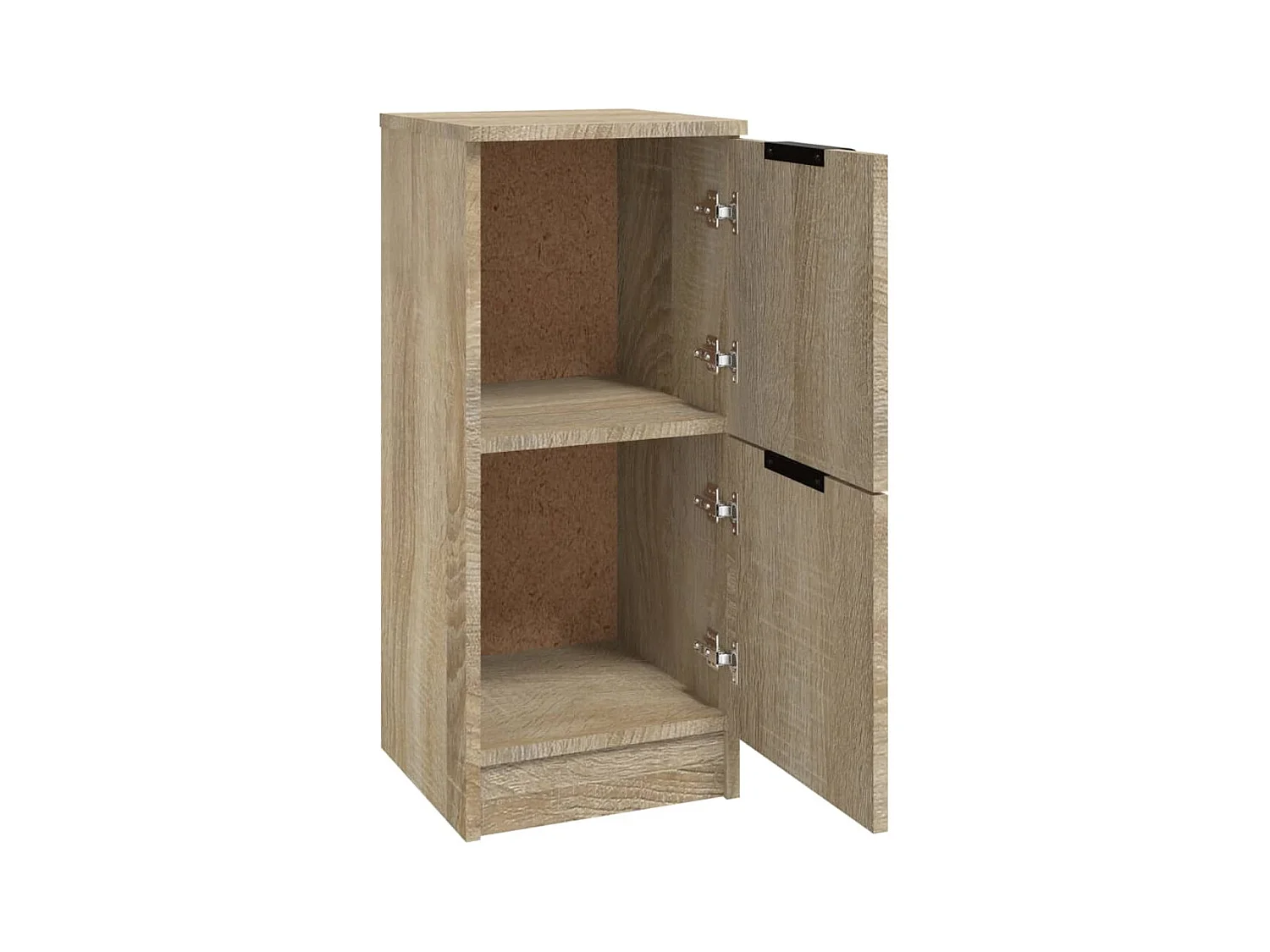 Credenza cassettiera cassettiera mobile contenitore organizer cucina soggiorno soggiorno Sonoma 30 x 30 x 70 cm derivati ​​del legno marrone 02_0031499