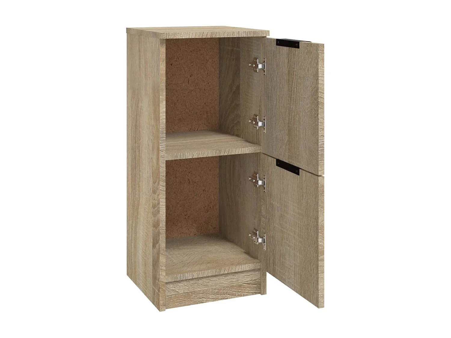 Credenza cassettiera cassettiera mobile contenitore organizer cucina soggiorno soggiorno Sonoma 30 x 30 x 70 cm derivati ​​del legno marrone 02_0031499