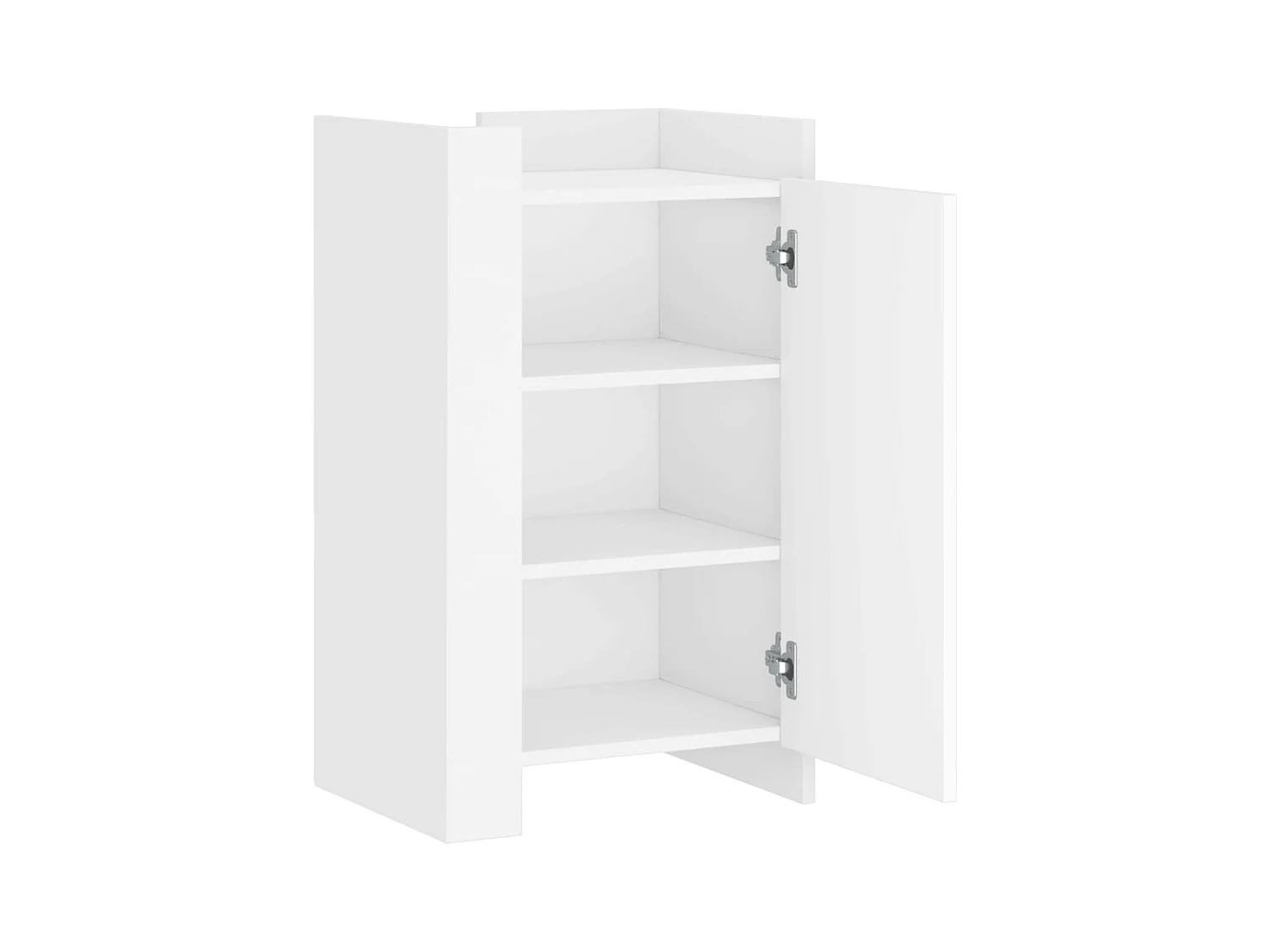 Credenza cassettiera cassettiera mobile contenitore organizer cucina soggiorno soggiorno 45 x 35 x 75 cm derivati ​​del legno bianco 02_0030312