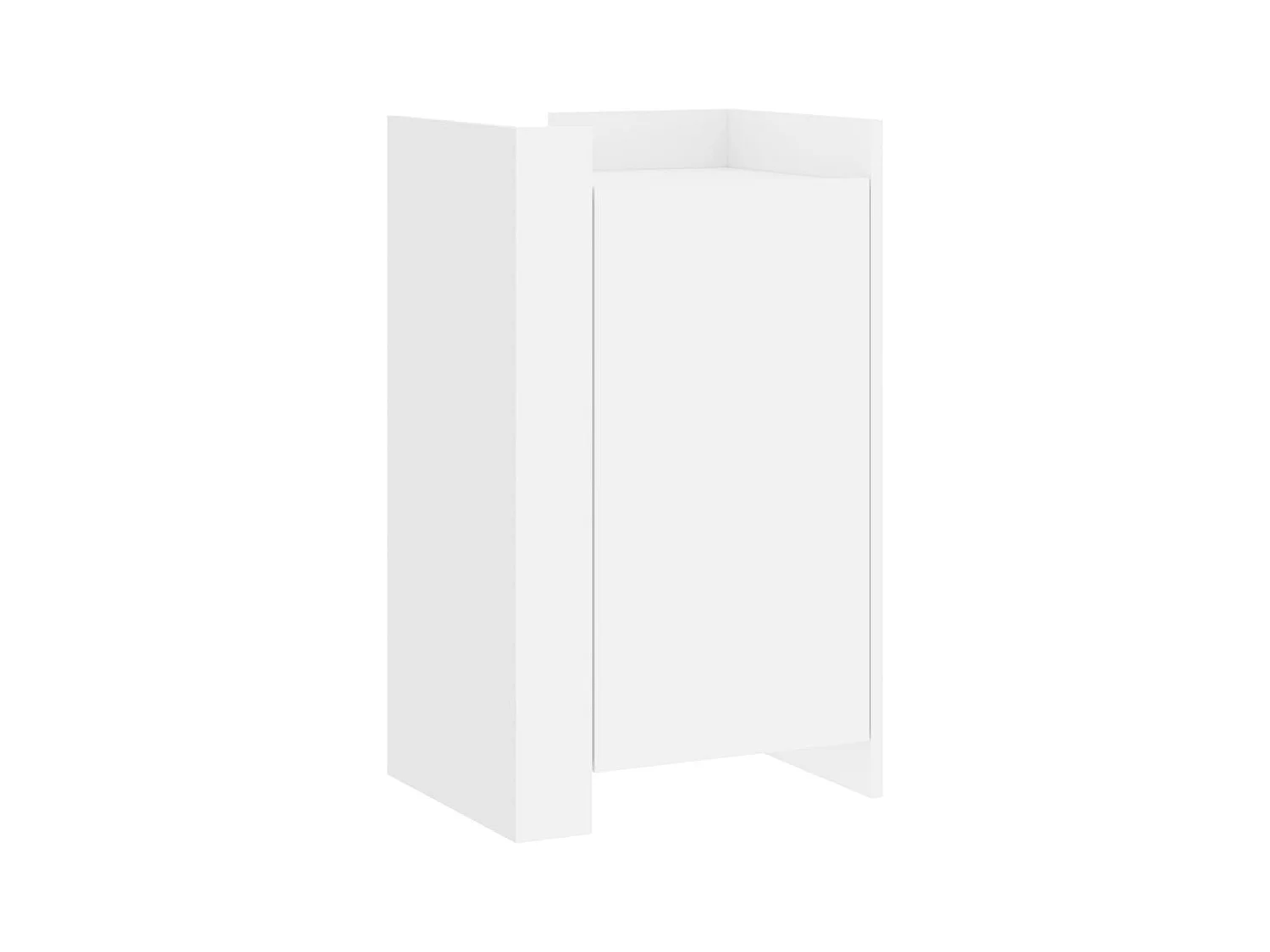 Credenza cassettiera cassettiera mobile contenitore organizer cucina soggiorno soggiorno 45 x 35 x 75 cm derivati ​​del legno bianco 02_0030312