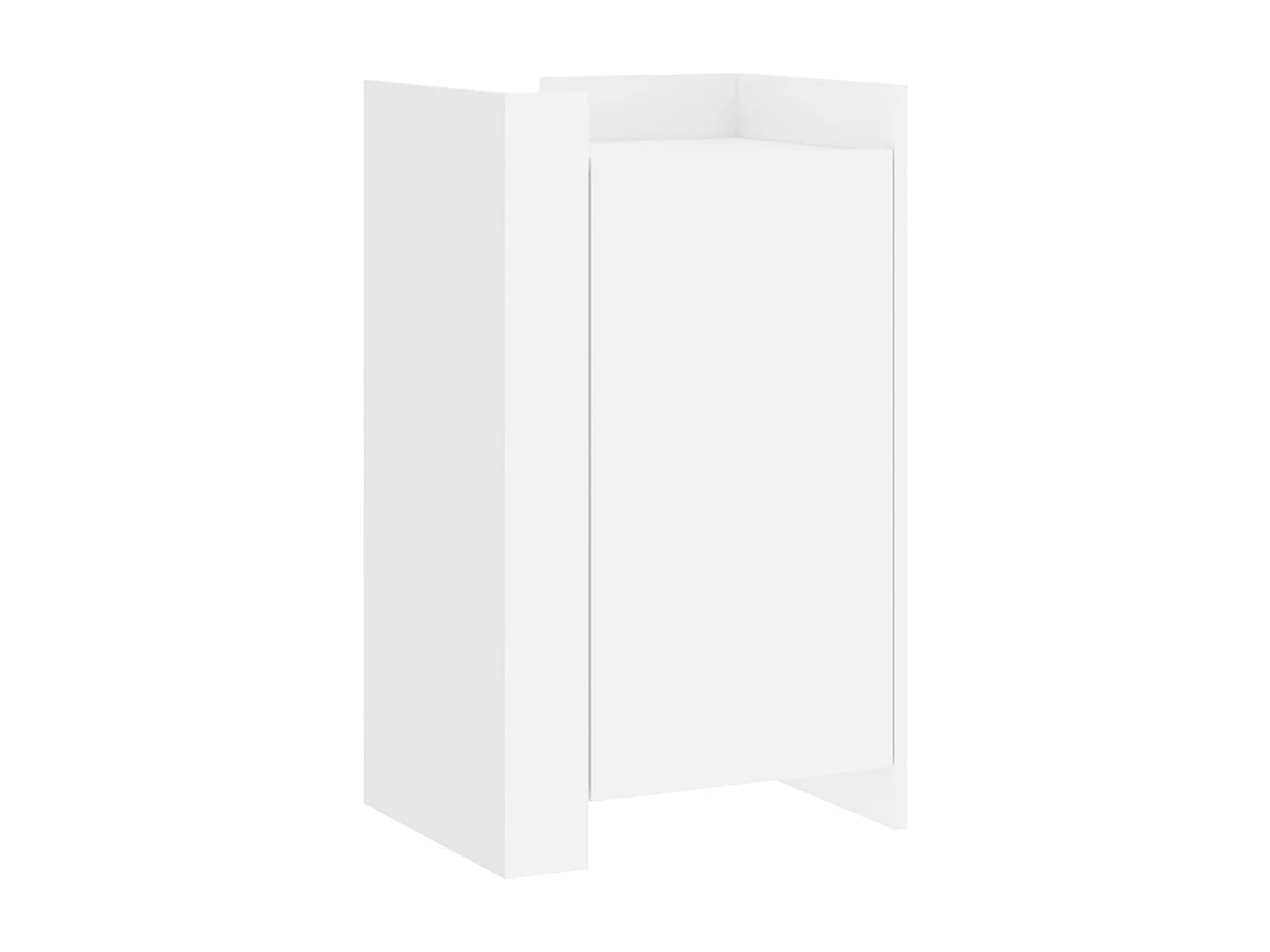 Credenza cassettiera cassettiera mobile contenitore organizer cucina soggiorno soggiorno 45 x 35 x 75 cm derivati ​​del legno bianco 02_0030312