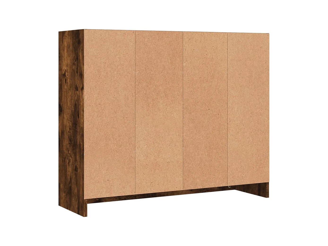 Aparador buffet cómoda mueble mueble de almacenaje organizador cocina salón salón 91 x 28 x 75 cm madera contrachapada marrón 02_0031131