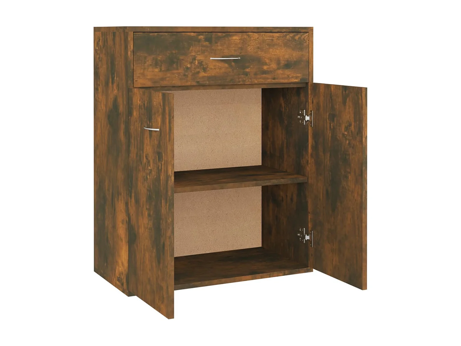 Aparador cómoda cómoda mueble mueble de almacenaje organizador cocina salón salón 60 x 30 x 75 cm madera contrachapada marrón 02_0030964