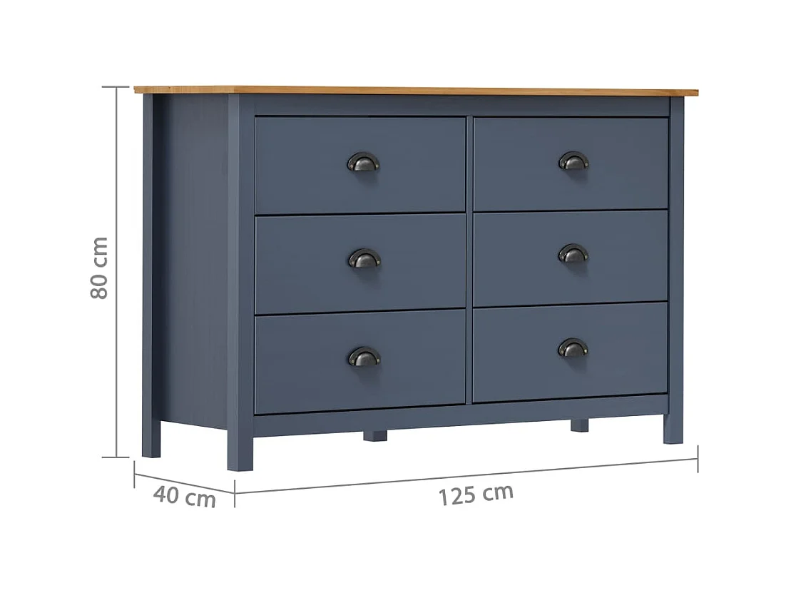 bahut commode armoire bois marron 125 x 40 x 80 cm 02_0035673