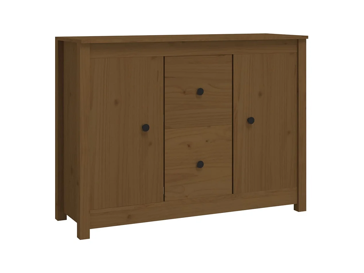 bahut commode armoire bois marron 100 x 35 x 74 cm 02_0035727