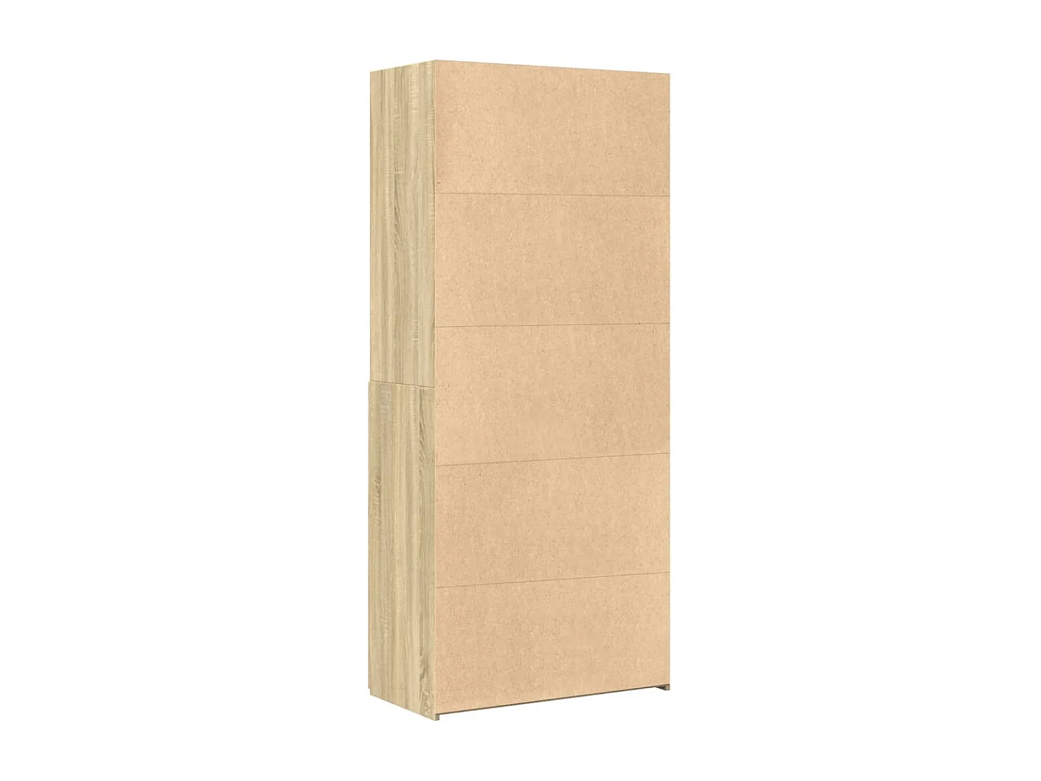 Credenza credenza cassettiera mobile contenitore organizer cucina soggiorno soggiorno alto Sonoma 80 x 42,5 x 185 cm derivati ​​del legno marrone 02_0034210