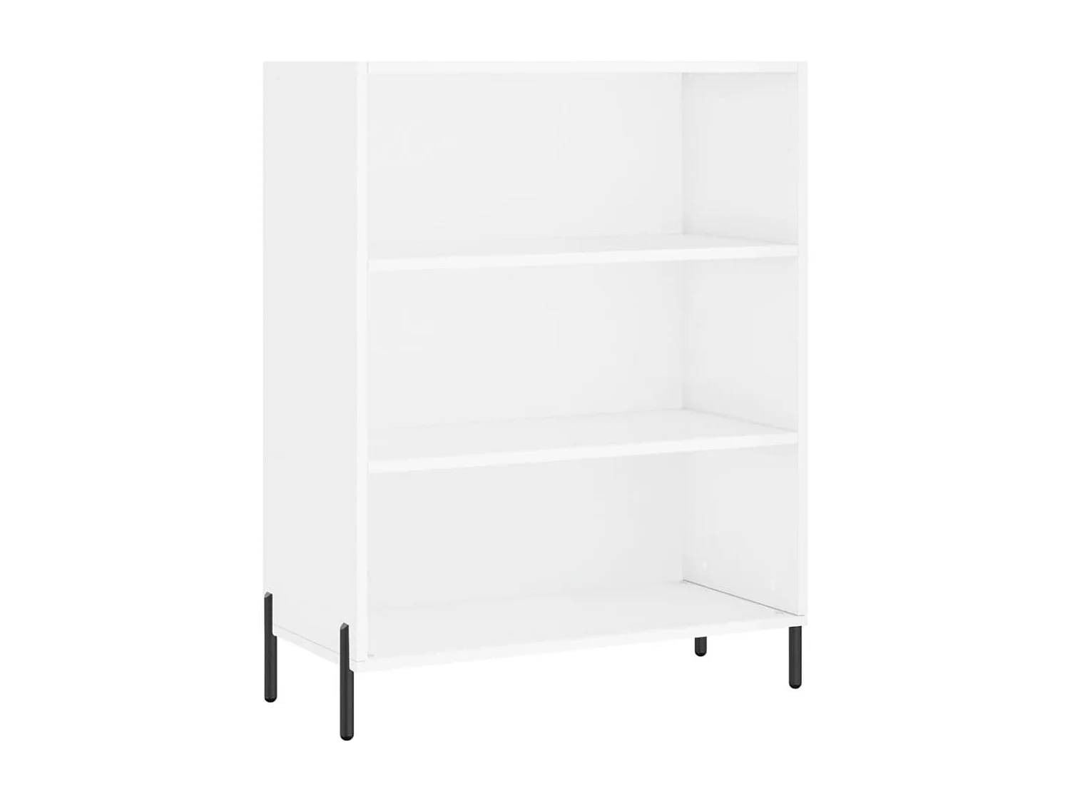 Credenza cassettiera cassettiera mobile contenitore organizer cucina soggiorno soggiorno alto 69,5 x 34 x 180 cm derivati ​​del legno bianco 02_0032695
