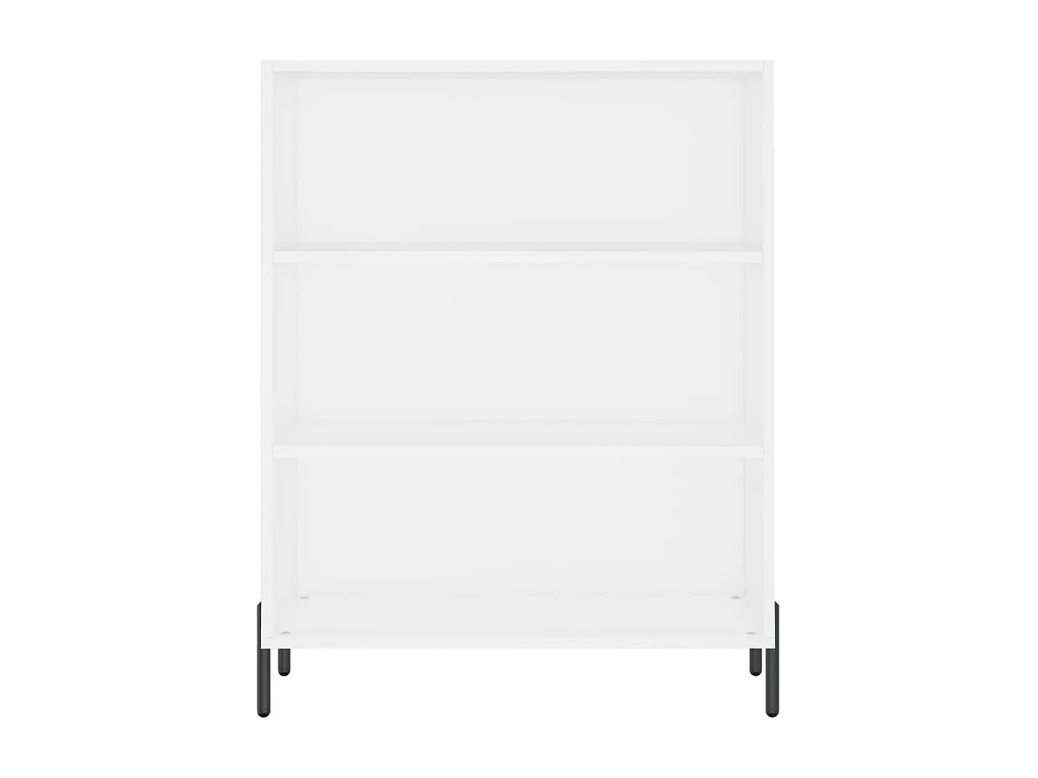 Credenza cassettiera cassettiera mobile contenitore organizer cucina soggiorno soggiorno alto 69,5 x 34 x 180 cm derivati ​​del legno bianco 02_0032695