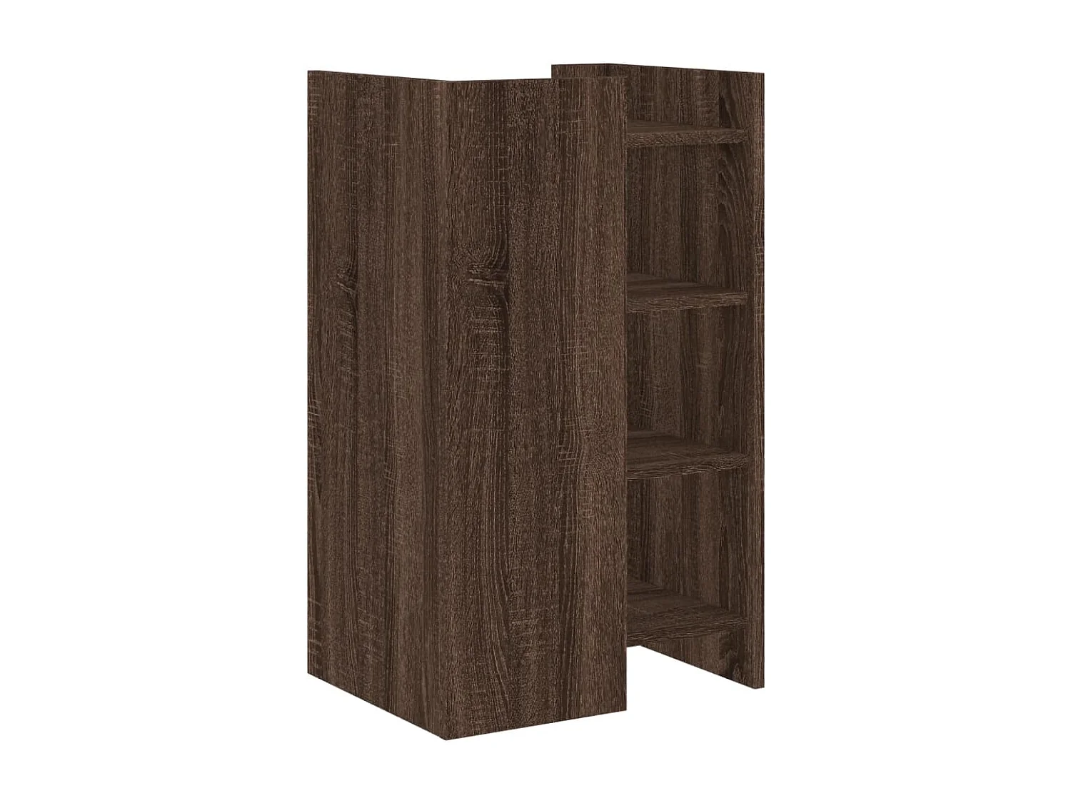 Credenza buffet cassettiera mobile contenitore organizer cucina soggiorno soggiorno 45 x 35 x 75 cm derivati ​​del legno marrone 02_0031260