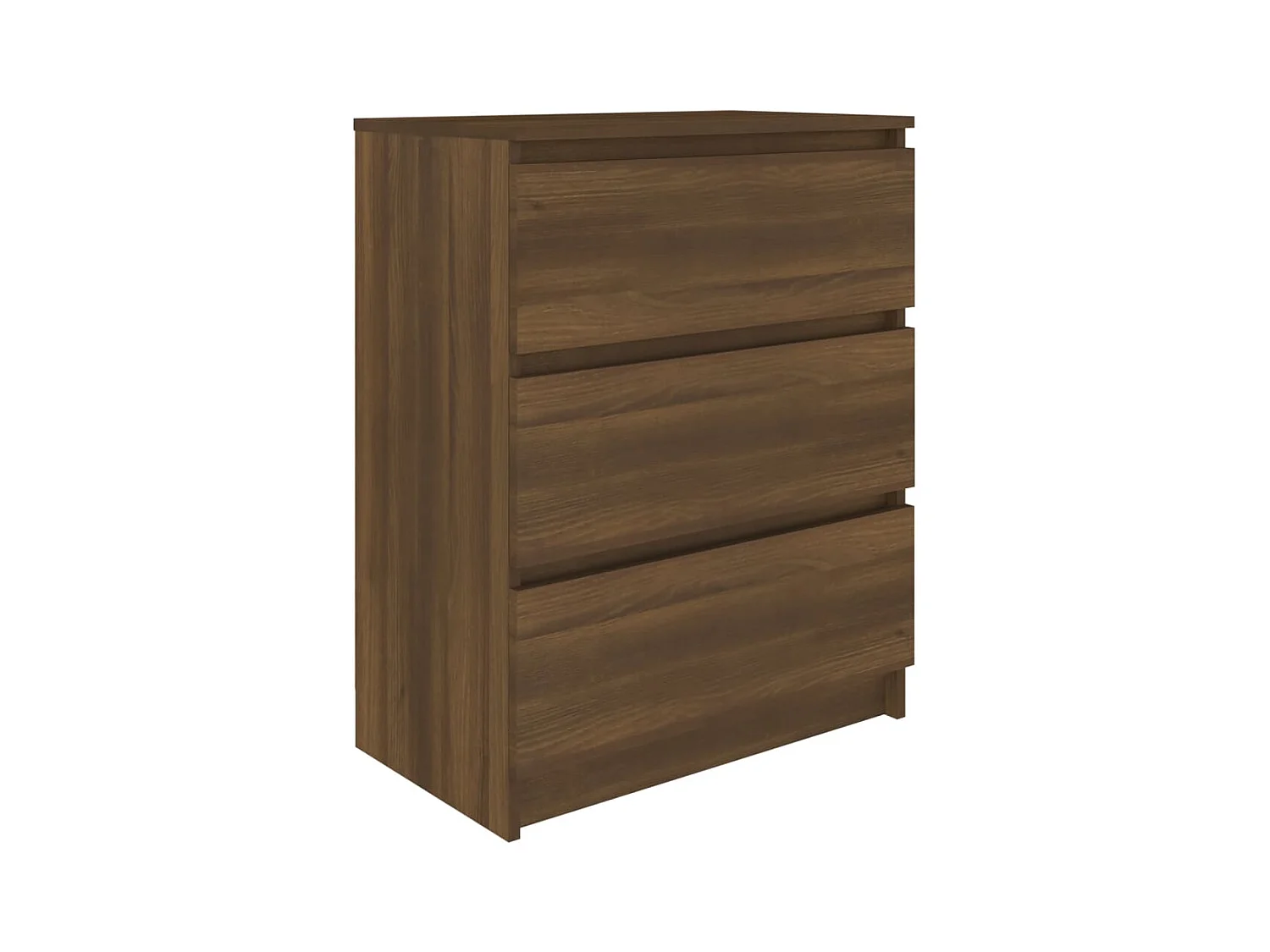 Credenza buffet cassettiera mobile contenitore organizer cucina soggiorno soggiorno 60 x 35 x 76 cm derivati ​​del legno marrone 02_0031311