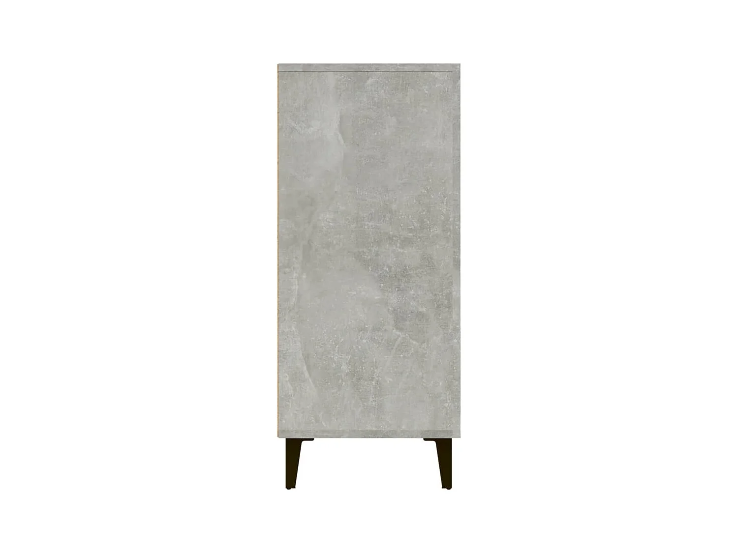 Buffet aparador cômoda armário unidade de armazenamento organizador cozinha sala de estar 90 x 34 x 80 cm madeira trabalhada cinza 02_0032119