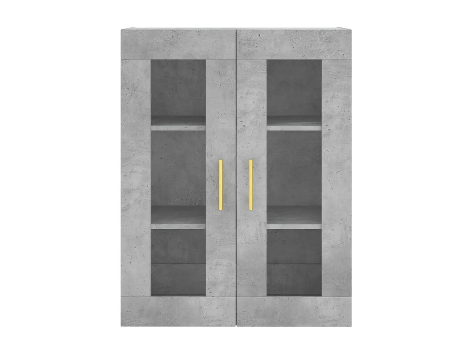Credenza buffet cassettiera mobile contenitore organizer cucina soggiorno soggiorno alto 69,5 x 34 x 180 cm derivati ​​del legno grigio 02_0034629