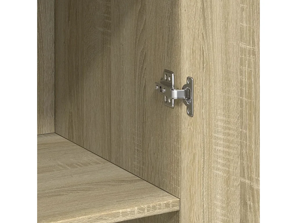 bahut commode armoire bois marron 70 x 42.5 x 185 cm 02_0034203