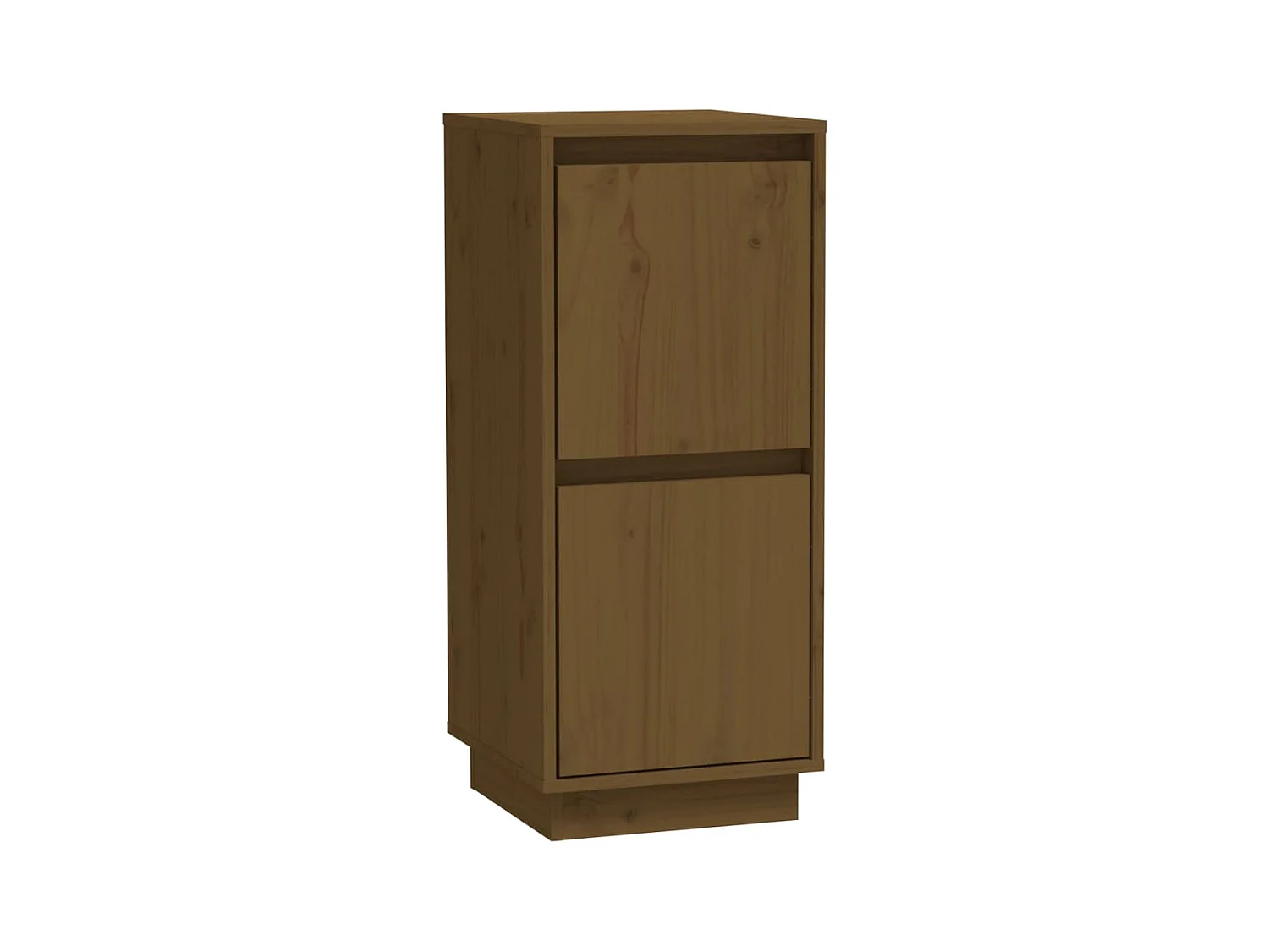 Credenza buffet cassettiera mobile contenitore organizer cucina soggiorno soggiorno set da 2 31,5 x 34 x 75 cm legno massello di pino marrone 02_0036883