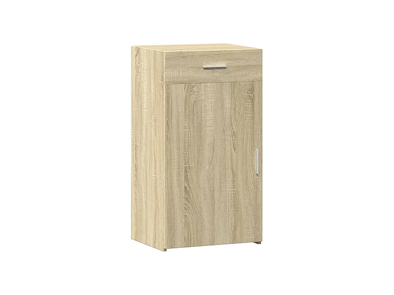 Aparador cômoda armário organizador unidade cozinha sala sala Sonoma 50 x 42,5 x 93 cm madeira trabalhada marrom 02_0031576