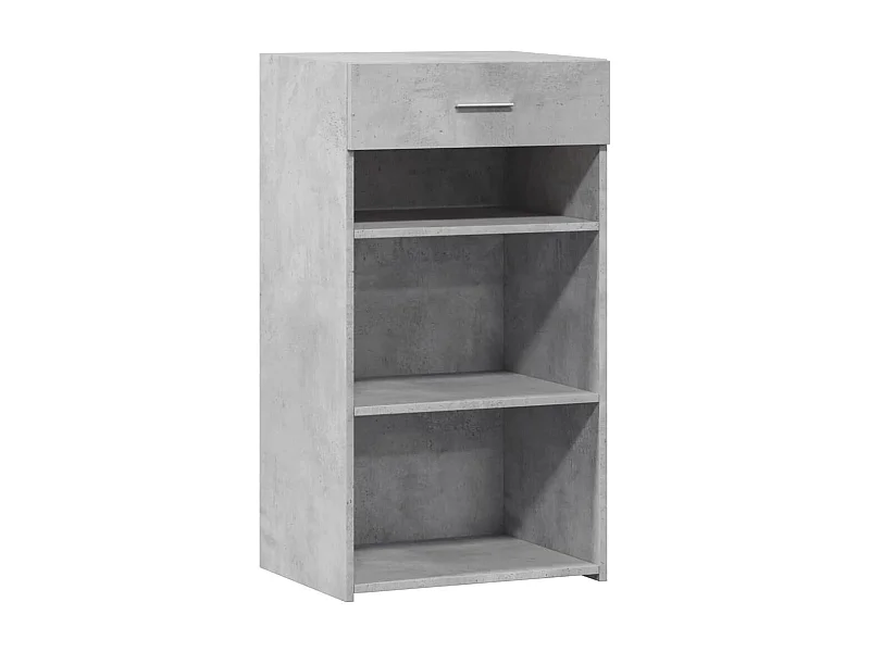 Aparador cómoda cómoda armario mueble organizador cocina salón salón 50 x 42,5 x 93 cm madera contrachapada gris 02_0031945