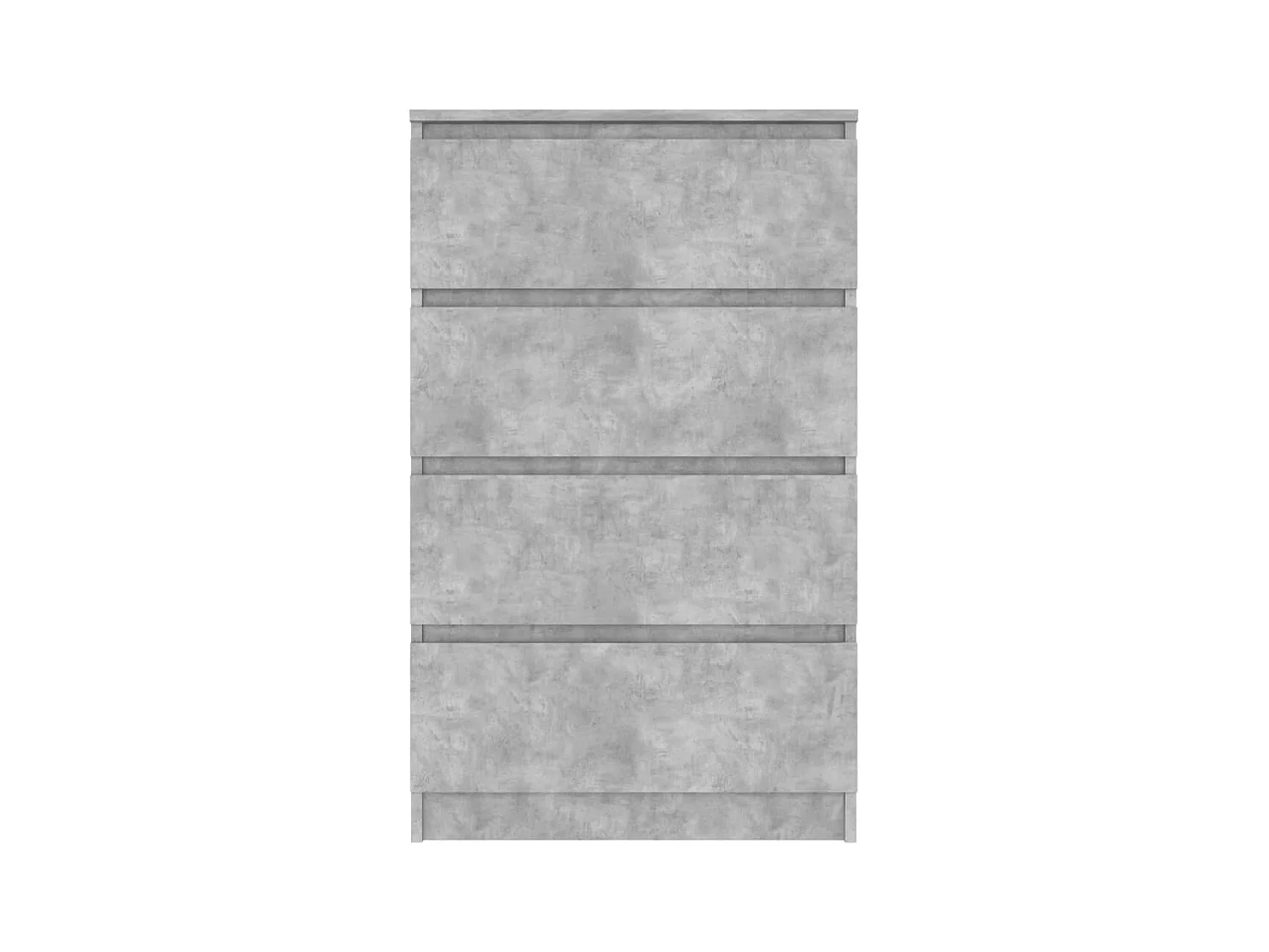 Aparador cómoda cómoda armario mueble organizador cocina salón salón 60 x 35 x 98,5 cm madera contrachapada gris 02_0031992