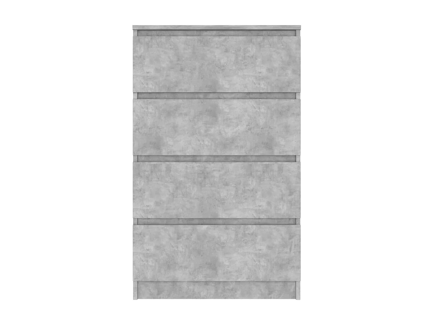 Credenza buffet cassettiera mobile contenitore organizer cucina soggiorno soggiorno 60 x 35 x 98,5 cm derivati ​​del legno grigio 02_0031992