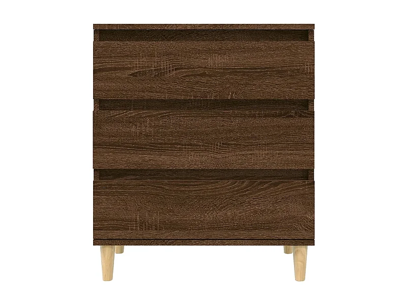 Credenza buffet cassettiera mobile contenitore organizer cucina soggiorno soggiorno 60 x 35 x 70 cm derivati ​​del legno marrone 02_0031309