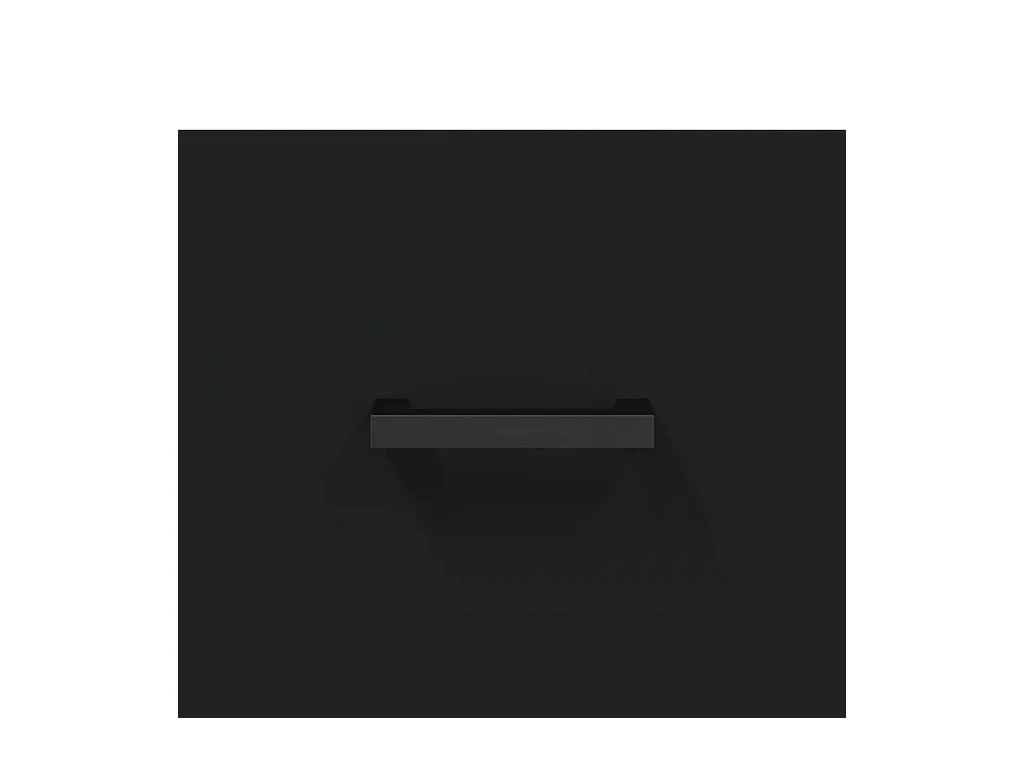 Buffet aparador cômoda armário unidade de armazenamento organizador cozinha sala sala alta 69,5 x 34 x 180 cm madeira trabalhada preta 02_0035068